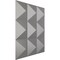 Ekena Millwork 11 7/8in. W x 11 7/8in. H Benson EnduraWall Decorative 3D Wall Panel Covers 0.98 Sq. Ft. WP12X12BECST - alternate 3
